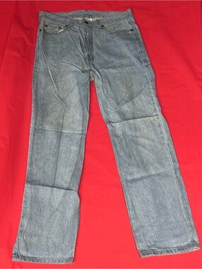 Faded Glory 30x30 Men's Blue Jeans - Straight Fit 100% Cotton